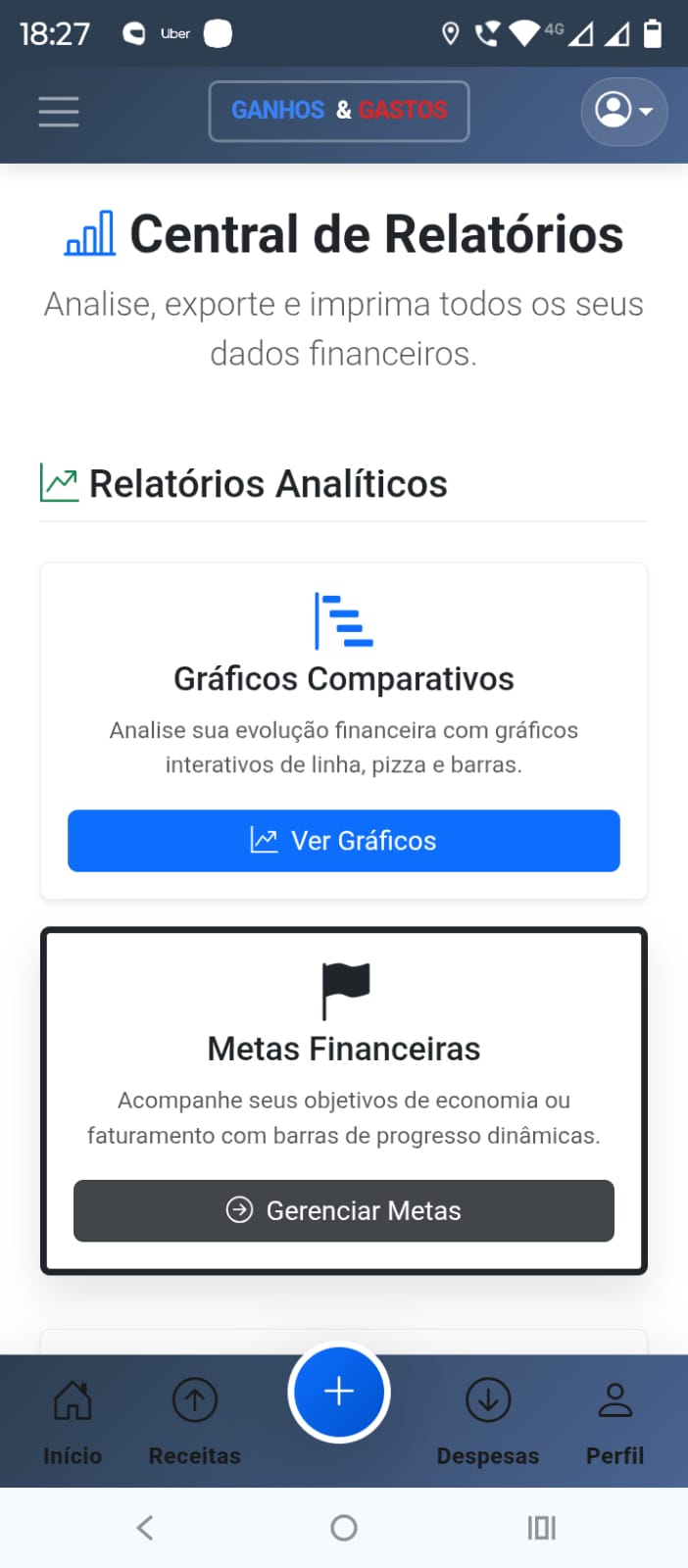 Central de Relatórios