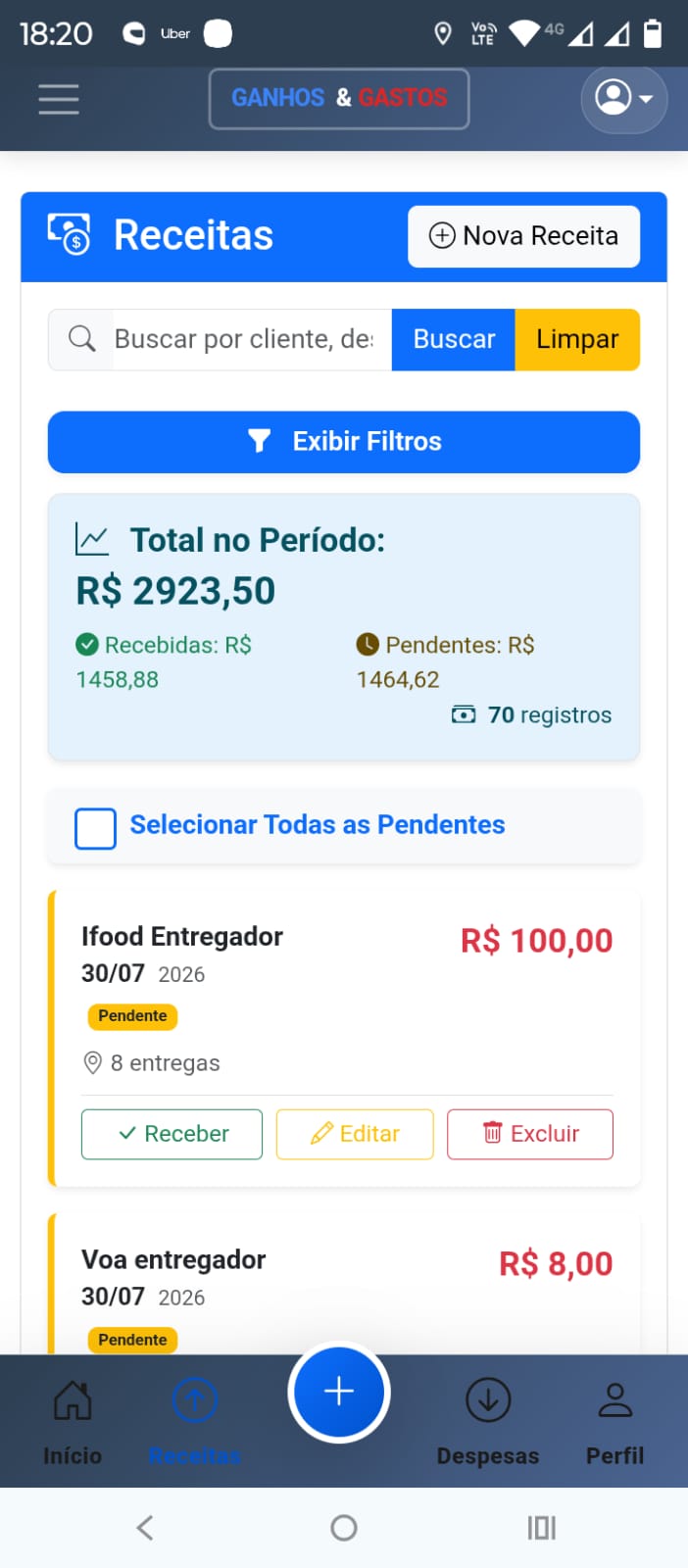 Receitas